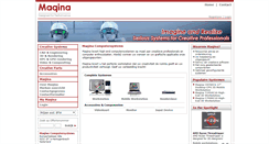 Desktop Screenshot of maqina.nl