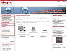 Tablet Screenshot of maqina.nl